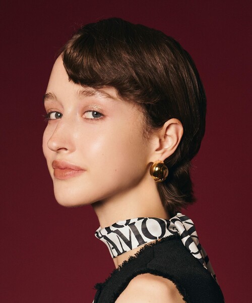 allureville(アルアバイル)の「【PHILIPPE AUDIBERT(フィリップオーディベール)】FREYA CLIPS L GOLD(ピアス(両耳用)・レディース・ゴールド・FREE)」の1枚目の写真