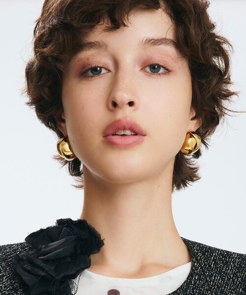 allureville(アルアバイル)の「【PHILIPPE AUDIBERT(フィリップオーディベール)】FREYA CLIPS L GOLD(ピアス(両耳用)・レディース・ゴールド・FREE)」の8枚目の写真