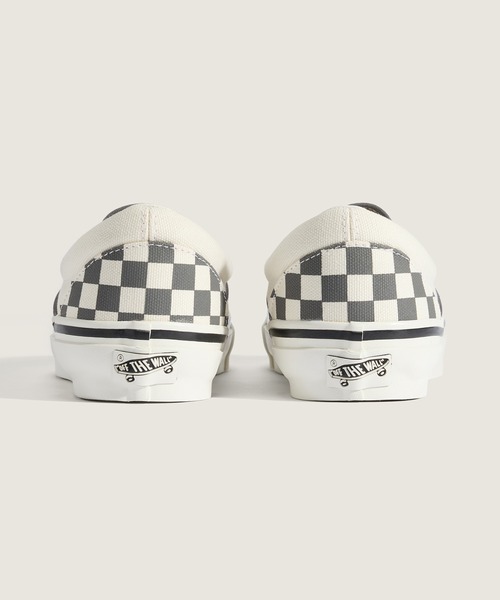 VANS(バンズ)の「VANS PREMIUM スリッポン / LX Classic Slip-On 98 CHECKERB VN000D9PPWT1(スリッポン・メンズ・ダークグレー・11/6/8/10/9/8.5/9.5/10.5/6.5/7/5.5)」の4枚目の写真