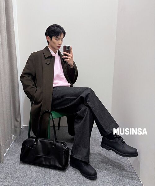 DECOROSO（デコローゾ）の「ノックス レギュラーストレートデニムパンツ [ノンフェードブラック]（デニムパンツ・メンズ・その他・LARGE/X-LARGE/MEDIUM/SMALL）」の8枚目の写真