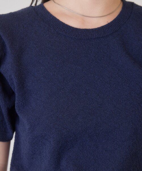 Kastane（カスタネ）の「【一部店舗限定】B ブークレショルダータックTEE（Tシャツ/カットソー・レディース・ネイビー/イエロー/アイボリー・FREE）」の16枚目の写真