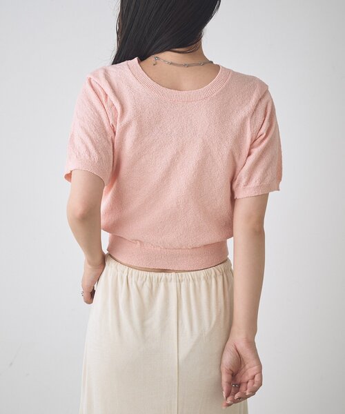 Kastane（カスタネ）の「【一部店舗限定】B ブークレショルダータックTEE（Tシャツ/カットソー・レディース・ネイビー/イエロー/アイボリー・FREE）」の20枚目の写真