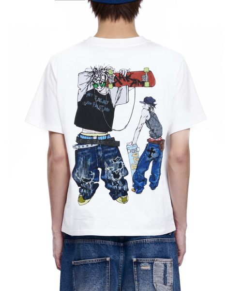 AAKAM（アーカム）の「ChaCha CROS2 Half Top (White)（Tシャツ/カットソー・レディース・その他・2/3）」の6枚目の写真