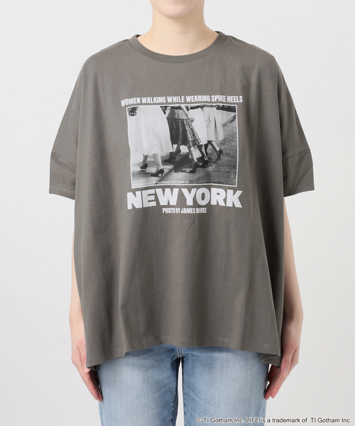 Spick & Span（スピックアンドスパン）の「《追加3》GOOD ROCK SPEED LPC 別注フォトドルマンTシャツ 2（Tシャツ/カットソー・レディース・ブラック系その他/ベージュ/ホワイト・FREE）」の11枚目の写真