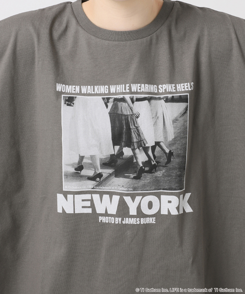 Spick & Span（スピックアンドスパン）の「《追加3》GOOD ROCK SPEED LPC 別注フォトドルマンTシャツ 2（Tシャツ/カットソー・レディース・ブラック系その他/ベージュ/ホワイト・FREE）」の12枚目の写真