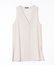 〔 Sサイズ 〕 【セットアップ対応】ストレッチからみ ジレ