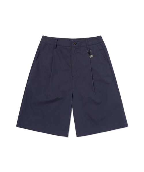 KIRSH（キルシー）の「ピンタックツーボタンバミューダショーツ[ダークネイビー]（その他パンツ・レディース・その他・MEDIUM/SMALL）」の2枚目の写真