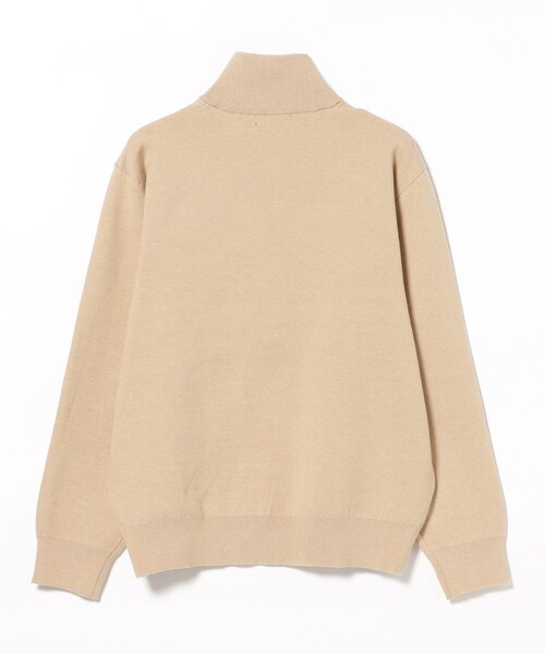 BEAMS HEART(ビームスハート)の「ダブルフェイス ハーフジップ ニット(ニット/セーター・メンズ・ベージュ/チャコールグレー・SMALL/LARGE/MEDIUM)」の11枚目の写真
