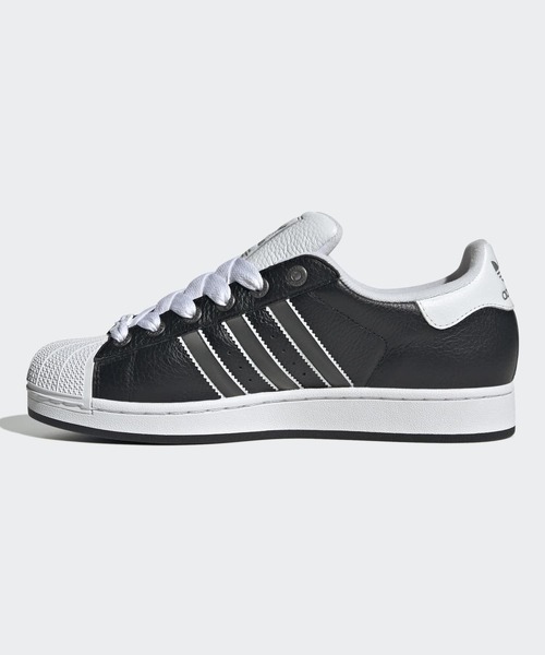 adidas（アディダス）の「スーパースターII / Superstar II  / アディダスオリジナルス adidas Originals（スニーカー・メンズ・ブラック・29.5cm/24.5cm/27.5cm/28.0cm/28.5cm/27.0cm/22.5cm/22.0cm/26.5cm/26.0cm/25.5cm/25.0cm/29.0cm/24.0cm/23.5cm/23.0cm）」の6枚目の写真