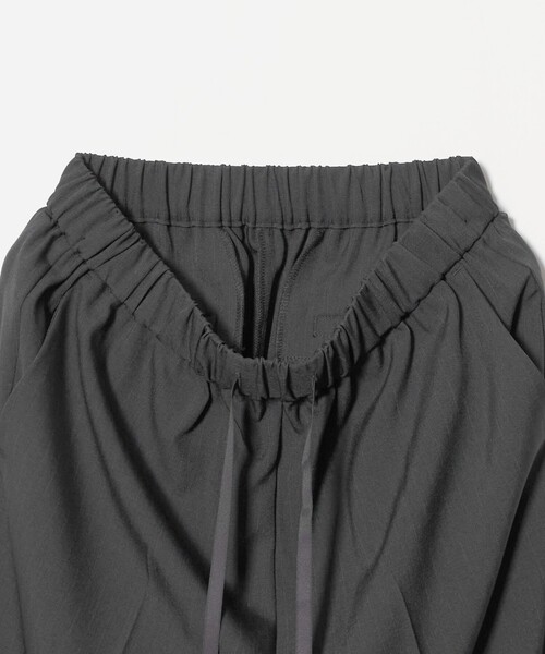 A DAY IN THE LIFE UNITED ARROWS（アデイインザライフユナイテッドアローズ）の「ストライプ イージー ワイドパンツ ‐ウォッシャブル‐＜A DAY IN THE LIFE＞（その他パンツ・レディース・ネイビー/ダークグレー・40/38/36）」の22枚目の写真