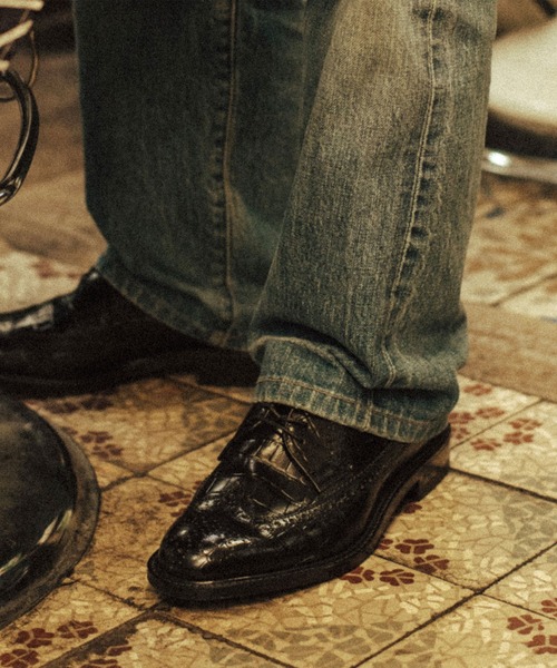 The Kenford Fineshoes(ケンフォードファインシューズ)の「ケンフォード ファインシューズ K031 CLASSIC WING TIP ウイングチップ(ドレスシューズ・メンズ・ブラック系その他・25/25.5/26/26.5/27)」の1枚目の写真