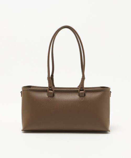 green label relaxing(グリーンレーベルリラクシング)の「<Hyman Roth>ワイド ボストンバッグ(ボストンバッグ・レディース・ブラック/ブラウン系・FREE)」の6枚目の写真