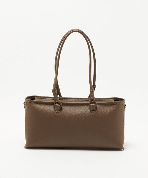 green label relaxing(グリーンレーベルリラクシング)の「<Hyman Roth>ワイド ボストンバッグ(ボストンバッグ・レディース・ブラック/ブラウン系・FREE)」の9枚目の写真