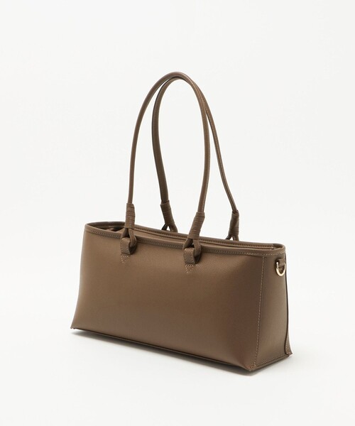 green label relaxing(グリーンレーベルリラクシング)の「<Hyman Roth>ワイド ボストンバッグ(ボストンバッグ・レディース・ブラック/ブラウン系・FREE)」の10枚目の写真