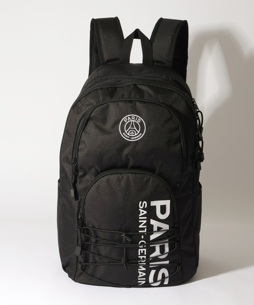 PARIS SAINT-GERMAIN（パリサンジェルマン）の「【Paris Saint-Germain/パリサンジェルマン】ロゴエンブレム デイバック バックパック（バックパック/リュック・メンズ・ブラック系1/ブラック系2・FREE）」の4枚目の写真