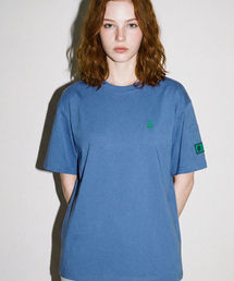 グリーンラベル 袖ポケット コンフォートフィット 半袖Tシャツ(ヴィンテージブルー)