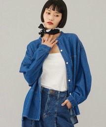 SKIPPER DENIM SHIRTS / スキッパーデニムシャツ