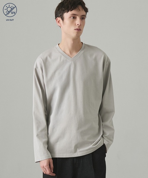  Originals ベッカムモノグラム　長袖カットソー EASENCE】＜COMFORT EDITシリーズ＞プレミアムコットン コーマ天竺