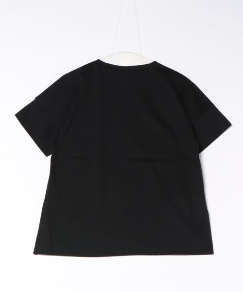 INGEBORG(インゲボルグ)の「レターワンポイントpt.Tシャツ(Tシャツ/カットソー・レディース・ホワイト/ブルー/ブラック/ベージュ・LARGE/MEDIUM)」の5枚目の写真