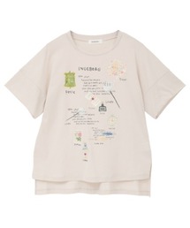 レターワンポイントpt.Tシャツ