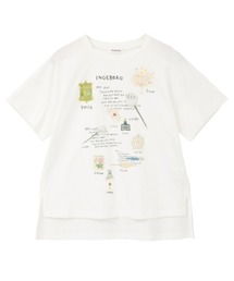 レターワンポイントpt.Tシャツ