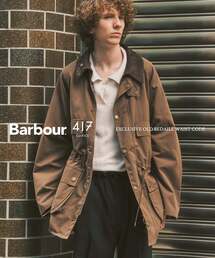 417 EDIFICE（フォーワンセブンエディフィス）の「BARBOUR 417別注 OLD BEDAILE waist code（ナイロンジャケット）」