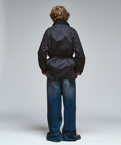 417 EDIFICE(フォーワンセブンエディフィス)の「BARBOUR 417別注 OLD BEDALE waist cord(ナイロンジャケット・メンズ・ブラック/ブラウン・40/38/36)」の19枚目の写真
