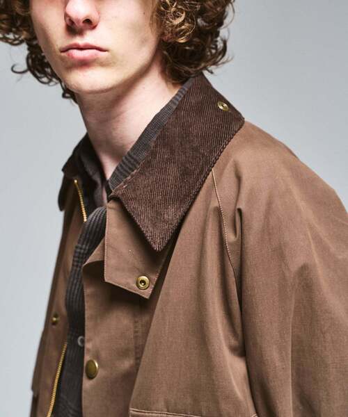 417 EDIFICE(フォーワンセブンエディフィス)の「BARBOUR 417別注 OLD BEDALE waist cord(ナイロンジャケット・メンズ・ブラック/ブラウン・40/38/36)」の12枚目の写真