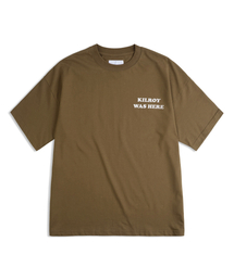 MUDSALT（マッドソルト）の「KILROY グラフィック半袖Tシャツ ブラウン（Tシャツ/カットソー）」