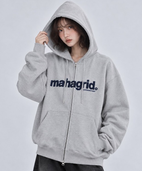 MAHAGRID｜マハグリッドのパーカー（グレー/灰色系）通販 - ZOZOTOWN