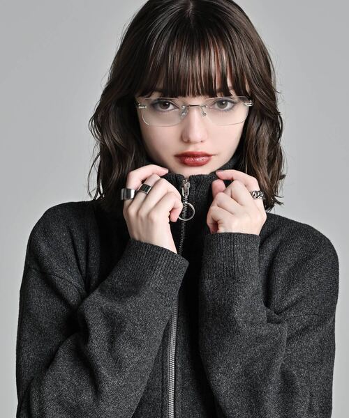 ADRER(アドラー)の「full zip knit cardigan / フルジップ ニットカーディガン(カーディガン/ボレロ・メンズ・ブラック系1/ワイン系1/グレー系1・S/XS/L/M)」の19枚目の写真
