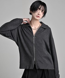 ADRER | full zip knit cardigan ／ フルジップ ニットカーディガン(カーディガン/ボレロ)