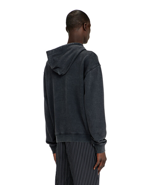 DIESEL(ディーゼル)の「メンズ プルオーバーパーカー S-NORM-HOOD-AA3(パーカー・メンズ・ブラック系その他・MEDIUM/LARGE/SMALL/X-LARGE/XX-LARGE)」の3枚目の写真