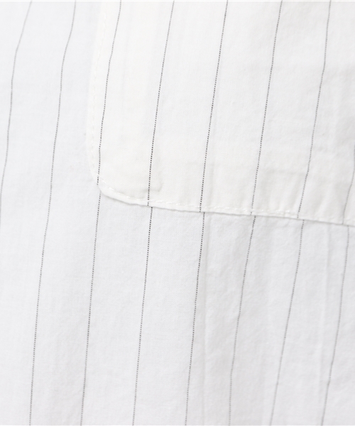 LBC(エルビーシー)の「シャツワンピース (シャツワンピース・レディース・ネイビー/オフホワイト/ホワイト・LARGE/MEDIUM)」の7枚目の写真