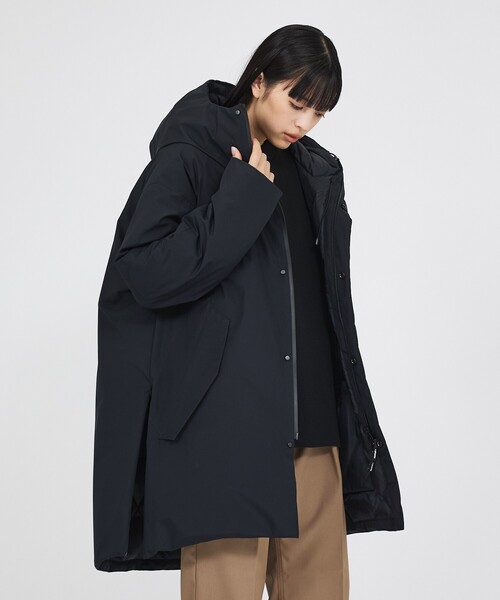 +phenix（プラスフェニックス）の「別注【＋Phenix / プラスフェニックス】リバーシブル ダウンコート / ユニセックス / POO-26107AH（ダウンジャケット/コート・メンズ・ダークネイビー/ブラック・L/M/XL）」の22枚目の写真