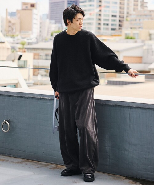 FREAK'S STORE(フリークスストア)の「限定展開 コーデュロイ バレルレッグ パンツ(その他パンツ・メンズ・ベージュ/ブラウン/チャコールグレー/ブラック・LARGE/MEDIUM/SMALL)」の22枚目の写真