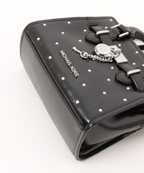 MICHAEL KORS(マイケルコース)の「LANDON XS SATCHEL XBODY(ショルダーバッグ・レディース・ブラック・FREE)」の3枚目の写真