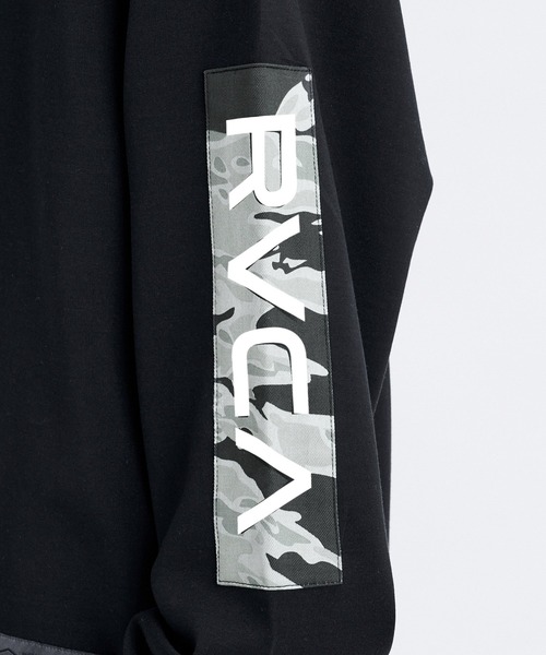 RVCA(ルーカ)の「RVCA メンズ BALANCE BOX PATCH CR トレーナー 【2026年秋冬モデル】/ルーカ袖バックプリントプルオーバーフーディー(スウェット・メンズ・ブラック/ホワイト/ヘザーグレー/ブルー系その他・X-LARGE/LARGE/MEDIUM/SMALL)」の21枚目の写真