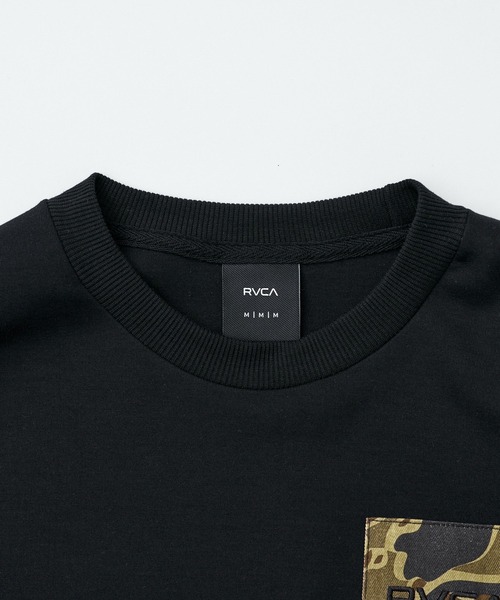 RVCA(ルーカ)の「RVCA メンズ BALANCE BOX PATCH CR トレーナー 【2026年秋冬モデル】/ルーカ袖バックプリントプルオーバーフーディー(スウェット・メンズ・ブラック/ホワイト/ヘザーグレー/ブルー系その他・X-LARGE/LARGE/MEDIUM/SMALL)」の17枚目の写真