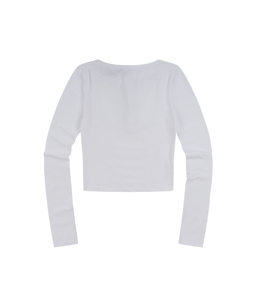 KASHIKO（カシコ）の「Distressed Braided Longsleeve White（Tシャツ/カットソー・レディース・その他・FREE）」の10枚目の写真