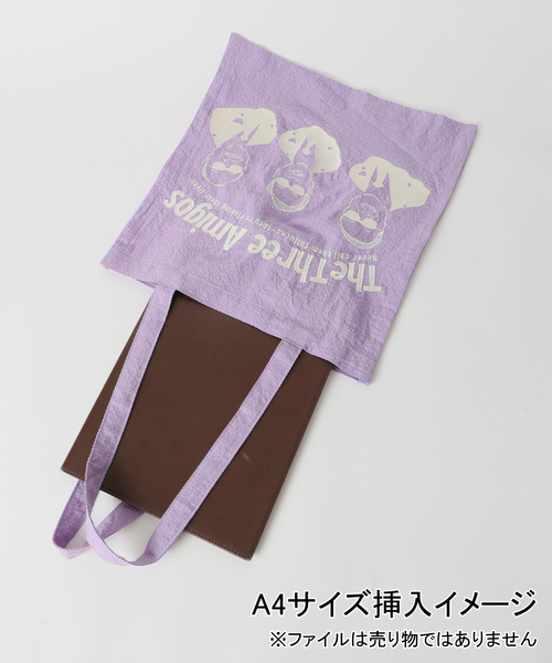 JOURNAL STANDARD relume（ジャーナルスタンダード　レリューム）の「『踊る大捜査線 N.E.W.』別注 トートバッグ（トートバッグ・メンズ・ライトパープル・FREE）」の19枚目の写真