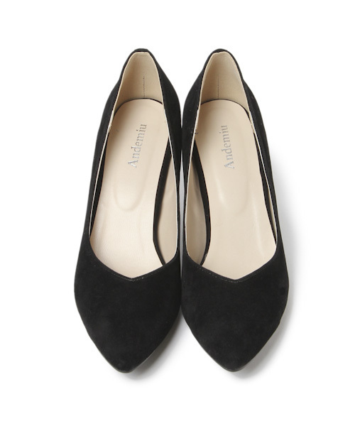 Andemiu（アンデミュウ）の「【BAILA11月号掲載】F/プレーンパンプス 730062（パンプス・レディース・ネイビー/ブラック/ライトグレー/レッド/グレー/ブラウン/ベージュ・SMALL/LARGE/MEDIUM/X-LARGE）」の8枚目の写真