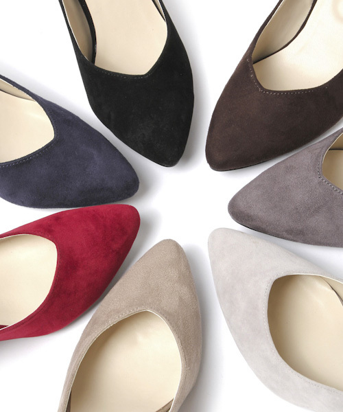 Andemiu（アンデミュウ）の「【BAILA11月号掲載】F/プレーンパンプス 730062（パンプス・レディース・ネイビー/ブラック/ライトグレー/レッド/グレー/ブラウン/ベージュ・SMALL/LARGE/MEDIUM/X-LARGE）」の14枚目の写真