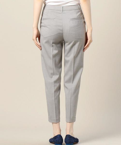 BEAUTY&YOUTH UNITED ARROWS(ビューティーアンドユースユナイテッドアローズ)の「BY シャークテーパード9分丈パンツ◆(その他パンツ・レディース・ライトグレー/ブラック・MEDIUM/LARGE/SMALL)」の3枚目の写真