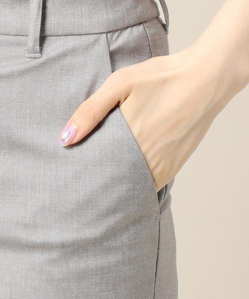 BEAUTY&YOUTH UNITED ARROWS(ビューティーアンドユースユナイテッドアローズ)の「BY シャークテーパード9分丈パンツ◆(その他パンツ・レディース・ライトグレー/ブラック・MEDIUM/LARGE/SMALL)」の8枚目の写真