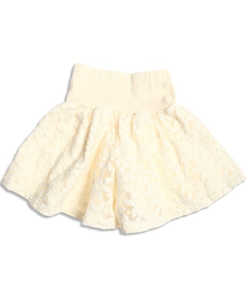 apres les cours(アプレレクール)の「レースキュロット(その他パンツ・キッズ・アイボリー/ネイビー・100/120/140/80/90/110/130)」の9枚目の写真