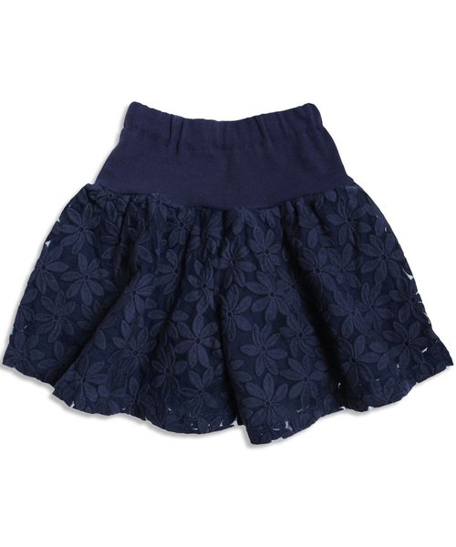 apres les cours(アプレレクール)の「レースキュロット(その他パンツ・キッズ・アイボリー/ネイビー・100/120/140/80/90/110/130)」の10枚目の写真