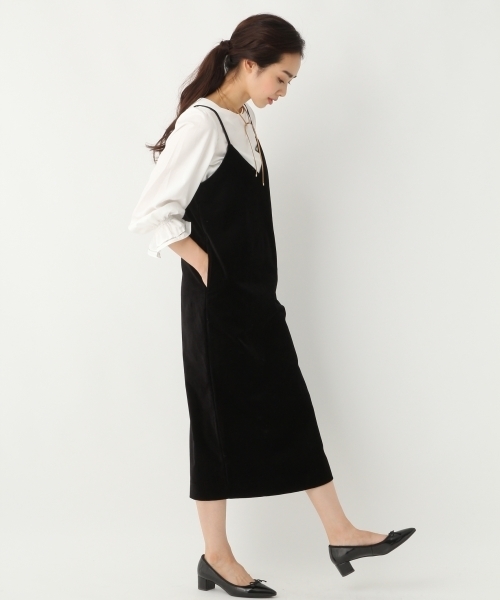 A part by（アパートバイ）の「Cサテンハシゴレースブラウス 735525 （シャツ/ブラウス・レディース・ホワイト/キャメル/ブラック・FREE）」の4枚目の写真