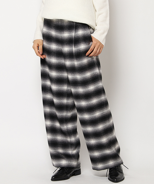 ikka（イッカ）の「シャギーワイドパンツ（その他パンツ・レディース・グレー/その他・LARGE/MEDIUM）」の12枚目の写真