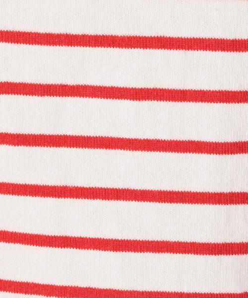 coen（コーエン）の「ボーダー天竺カットソー（Tシャツ/カットソー・レディース・コバルトブルー/ホワイト/ネイビー/レッド・MEDIUM/LARGE）」の10枚目の写真